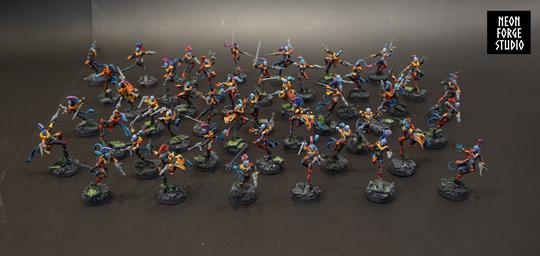 WH40K Harlequin Troupe Players Commission