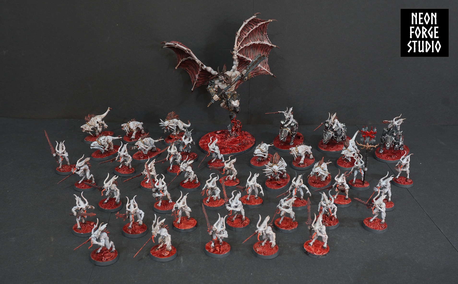 Chaos Daeamons Army Khorne