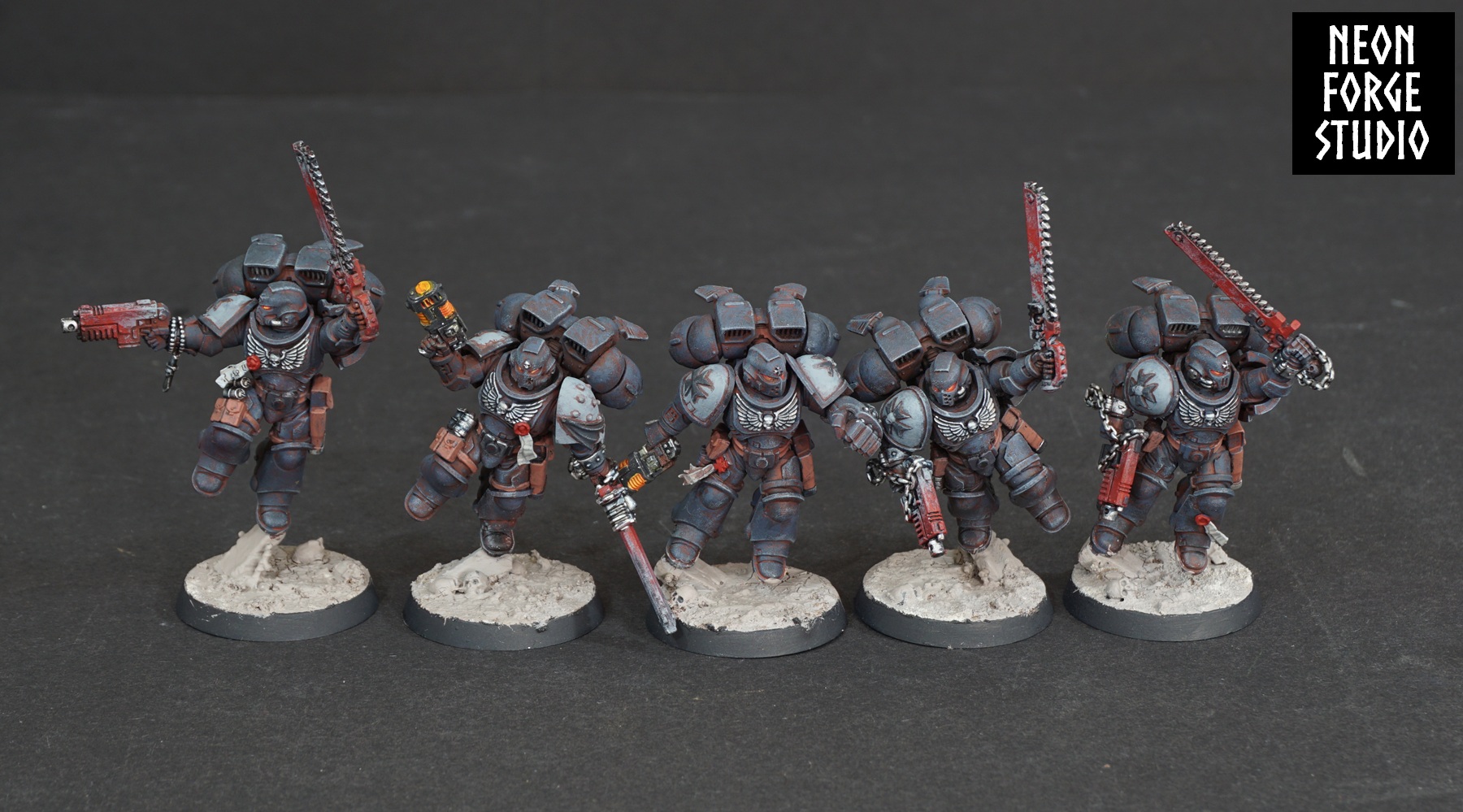 Black Templars Assault Intercessors with Jump Packs