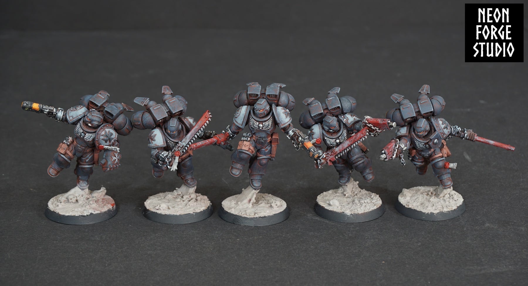 Black Templars Assault Intercessors with Jump Packs