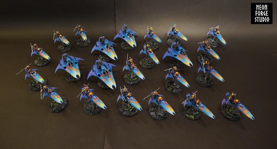 WH40K Harlequin Starweavers and Skyweavers Commission