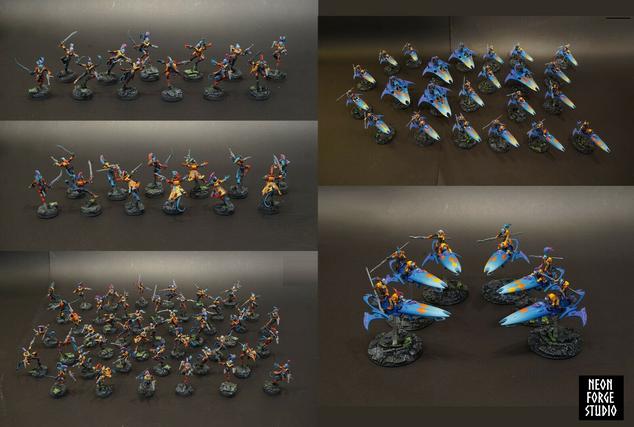 WH40K Harlequins Army Commission