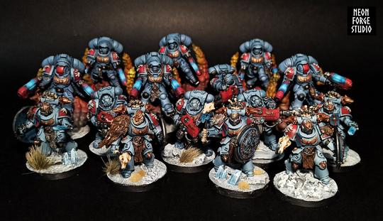 WH40K Space Wolves Army Commission Wolg Guard