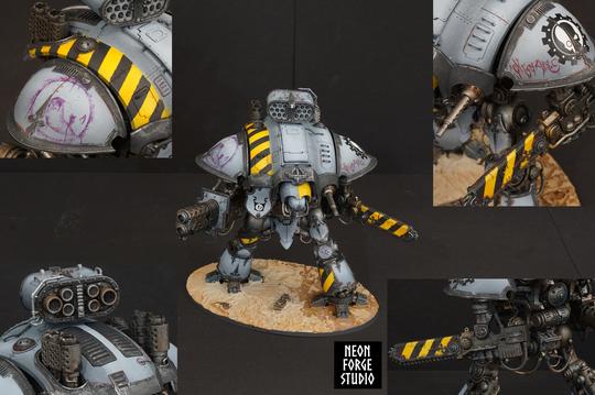 WARHAMMER 40K IMPERIAL KNIGHT - Painting Commission - READ INFO